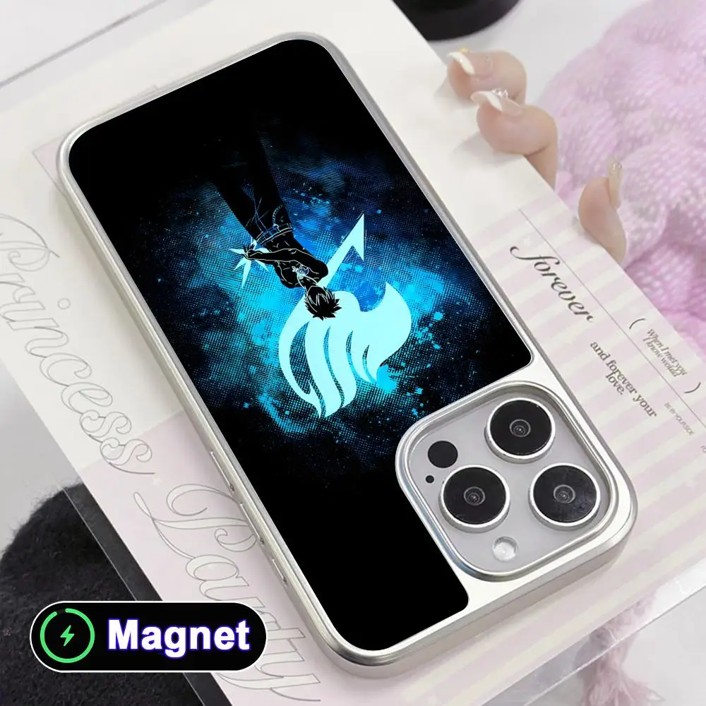 Fairy Tail Gray Phone Case for iPhone 17 16 15 14 13 12 11 Air Pro Max Plus Electroplated Silver Magsafe Cover
Fairy Tail Gray Phone Case for iPhone 17 16 15 14 13 12 11 Air Pro Max Plus Electroplated Silver Magsafe Cover