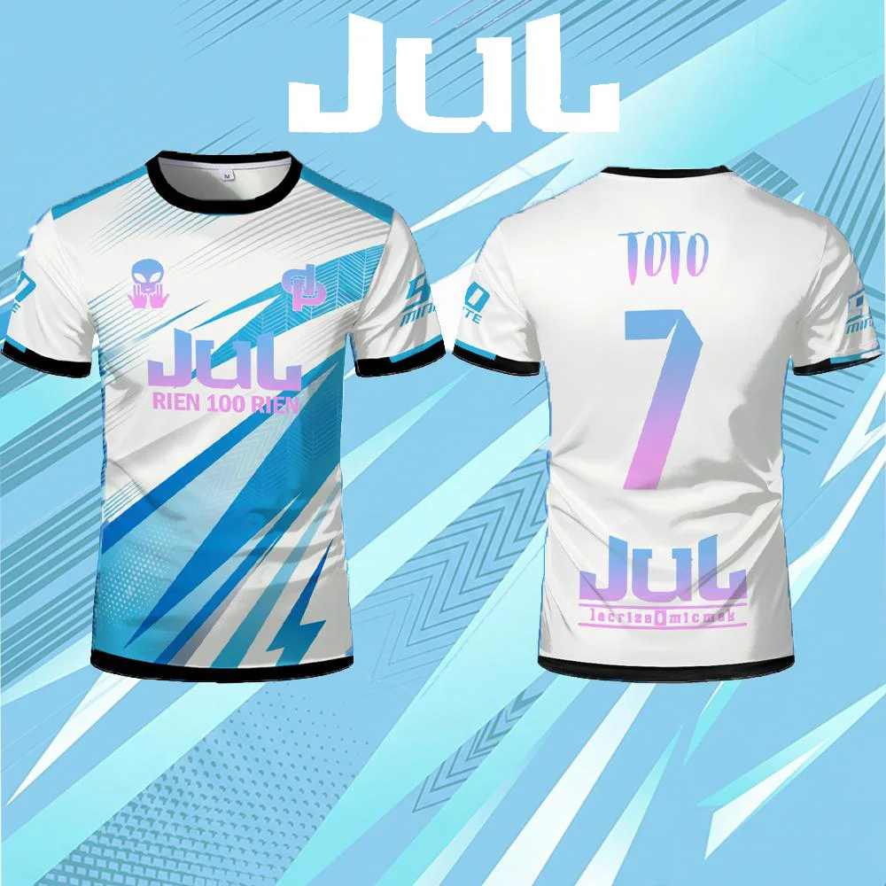 2026 New JUL Toto Ninetta Rien 100 Rien Jersey Summer Outdoor Breathable Soccer Training T-Shirt Men's And Women's Crew Neck Tee
2026 New JUL Toto Ninetta Rien 100 Rien Jersey Summer Outdoor Breathable Soccer Training T-Shirt Men's And Women's Crew Neck Tee