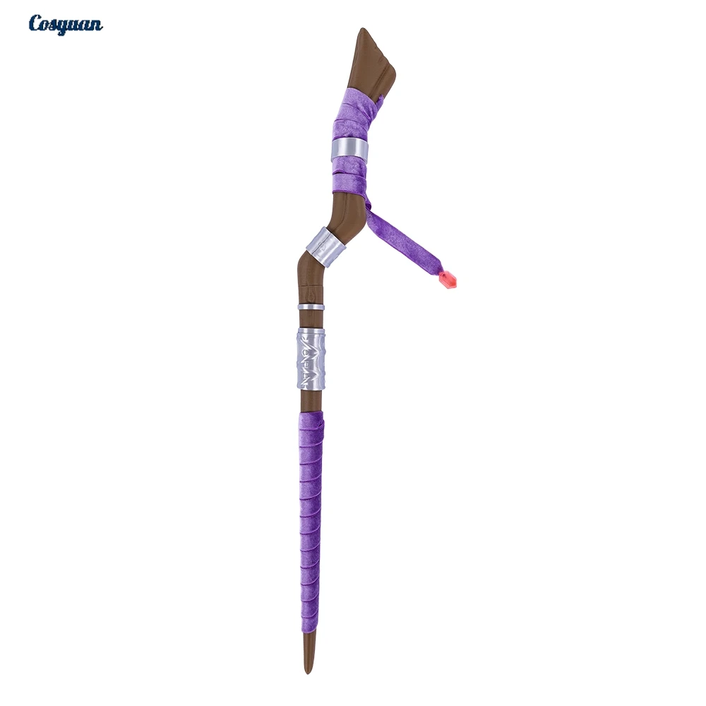 Anime Sousou of Frieren Cosplay Fern Purple Staff Ornament Accessories Party Disguise Suits Halloween Roleplay Toy Plastic Props
Anime Sousou of Frieren Cosplay Fern Purple Staff Ornament Accessories Party Disguise Suits Halloween Roleplay Toy Plastic Props