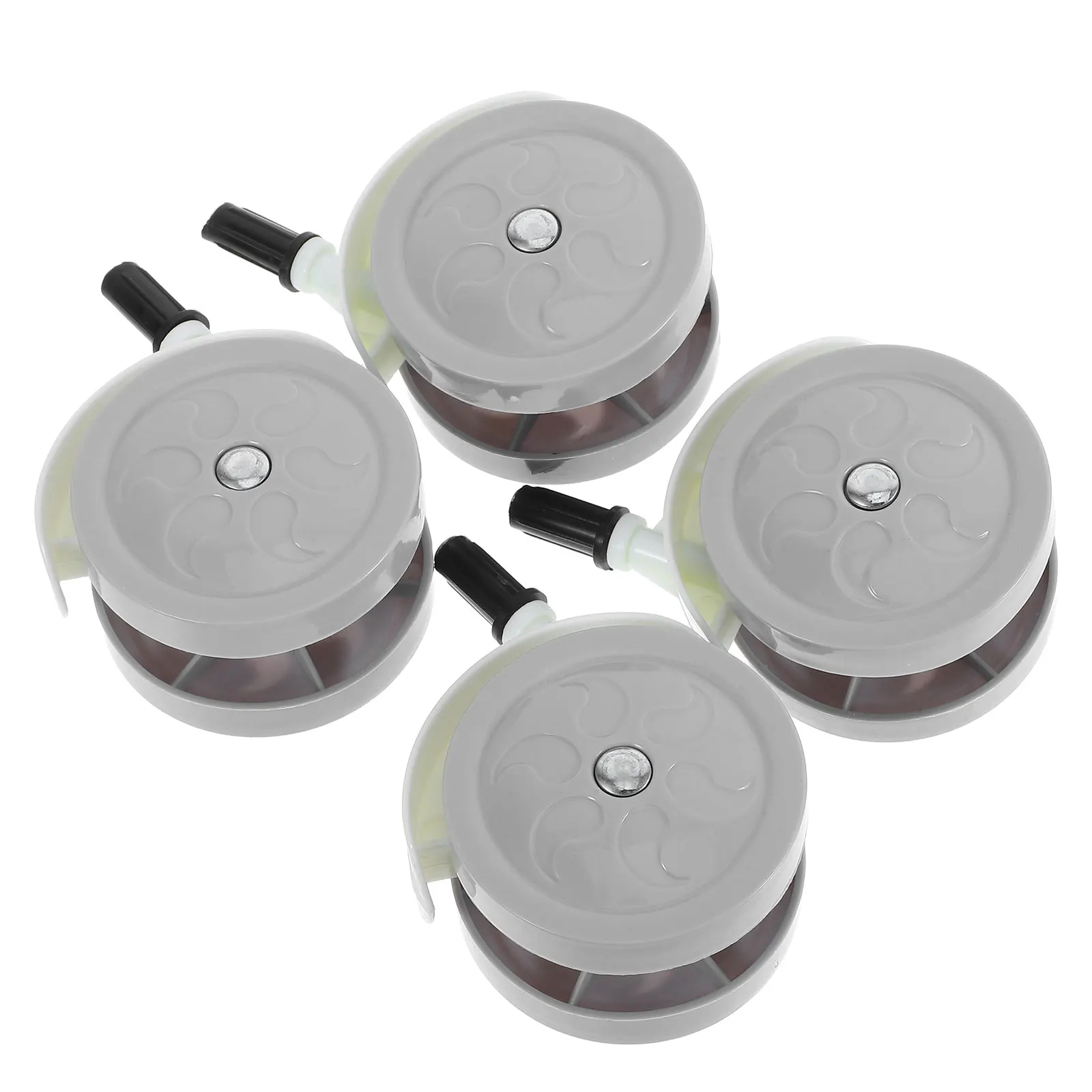 4pcs Baby Walker Wheels Stroller Replacement Durable Quiet Swivel Caster Furniture Shopping Cart Bed Drive Light Grey PP
4pcs Baby Walker Wheels Stroller Replacement Durable Quiet Swivel Caster Furniture Shopping Cart Bed Drive Light Grey PP