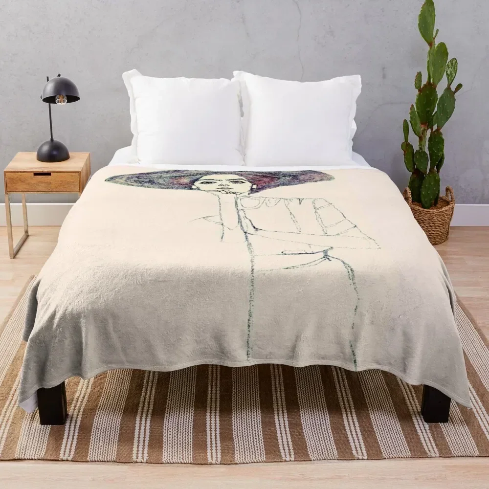Egon Schiele Portrait of a Woman | Retro Portrait of a Girl Throw Blanket Travel Hairys Blankets
Egon Schiele Portrait of a Woman | Retro Portrait of a Girl Throw Blanket Travel Hairys Blankets