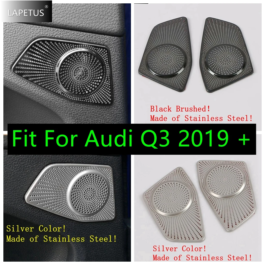 Car Rear Door Upper Stereo Speaker Audio Sound Decor Panel Cover Trim For Audi Q3 2019 - 2024 Silver / Black Brushe Accessories
Car Rear Door Upper Stereo Speaker Audio Sound Decor Panel Cover Trim For Audi Q3 2019 - 2024 Silver / Black Brushe Accessories