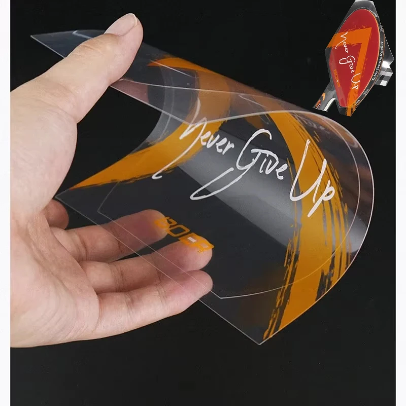 Ping Pong Racket Protective Film Sticky Transparent Maintenance Cover Table Tennis Racket Rubber Protection Film Accessory
Ping Pong Racket Protective Film Sticky Transparent Maintenance Cover Table Tennis Racket Rubber Protection Film Accessory