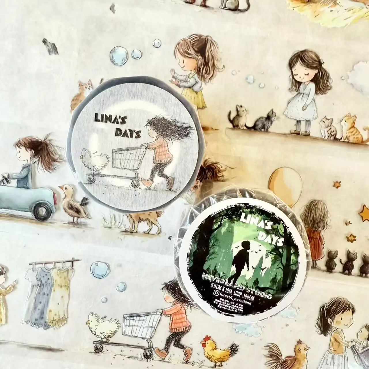 NEVERLAND винтажная милая Lina's Days Washi ПЭТ-лента планировщик DIY изготовление карт план для скрапбукинга декоративная наклейка
NEVERLAND винтажная милая Lina's Days Washi ПЭТ-лента планировщик DIY изготовление карт план для скрапбукинга декоративная наклейка