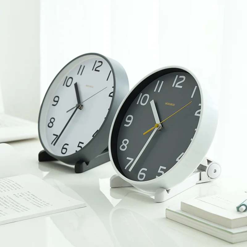 Living room clock Desktop Ornament European creative desk clock Bedroom pendulum silent Desktop small wall clock
Living room clock Desktop Ornament European creative desk clock Bedroom pendulum silent Desktop small wall clock