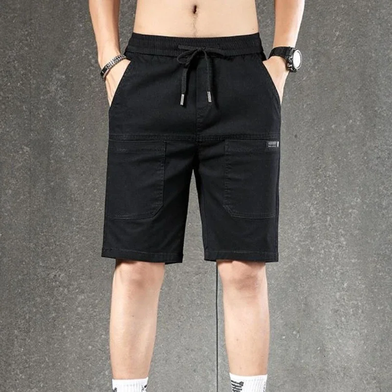 Straight Long Baggy with Pockets Bermuda Loose Man Denim Shorts Drawstring Short Jeans Pants for Men Half Wide Original Luxury
Straight Long Baggy with Pockets Bermuda Loose Man Denim Shorts Drawstring Short Jeans Pants for Men Half Wide Original Luxury