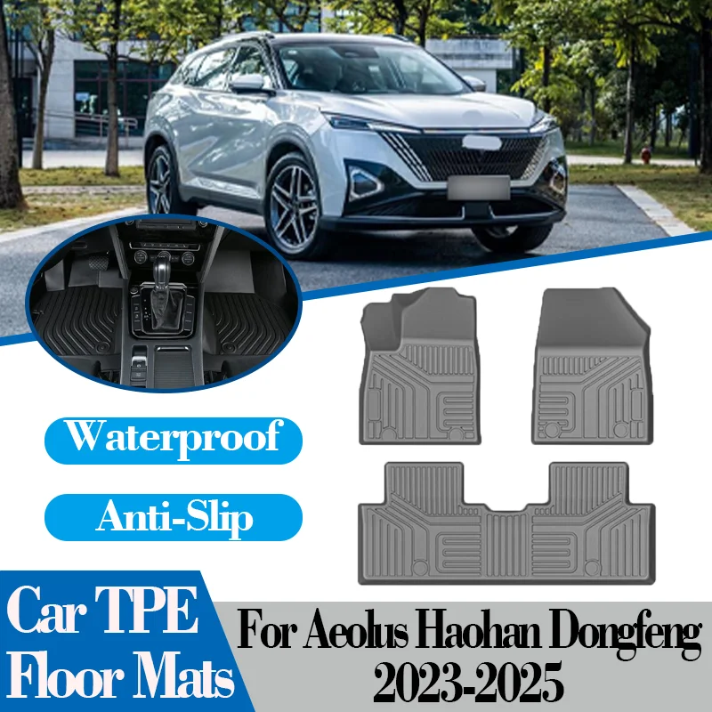 Car Floor Mats TPE Waterproof Anti-Slip For Aeolus Haohan Dongfeng Mage 2023-2025 Carpets LHD Footpads Cover Carpet Cushion Pad
Car Floor Mats TPE Waterproof Anti-Slip For Aeolus Haohan Dongfeng Mage 2023-2025 Carpets LHD Footpads Cover Carpet Cushion Pad