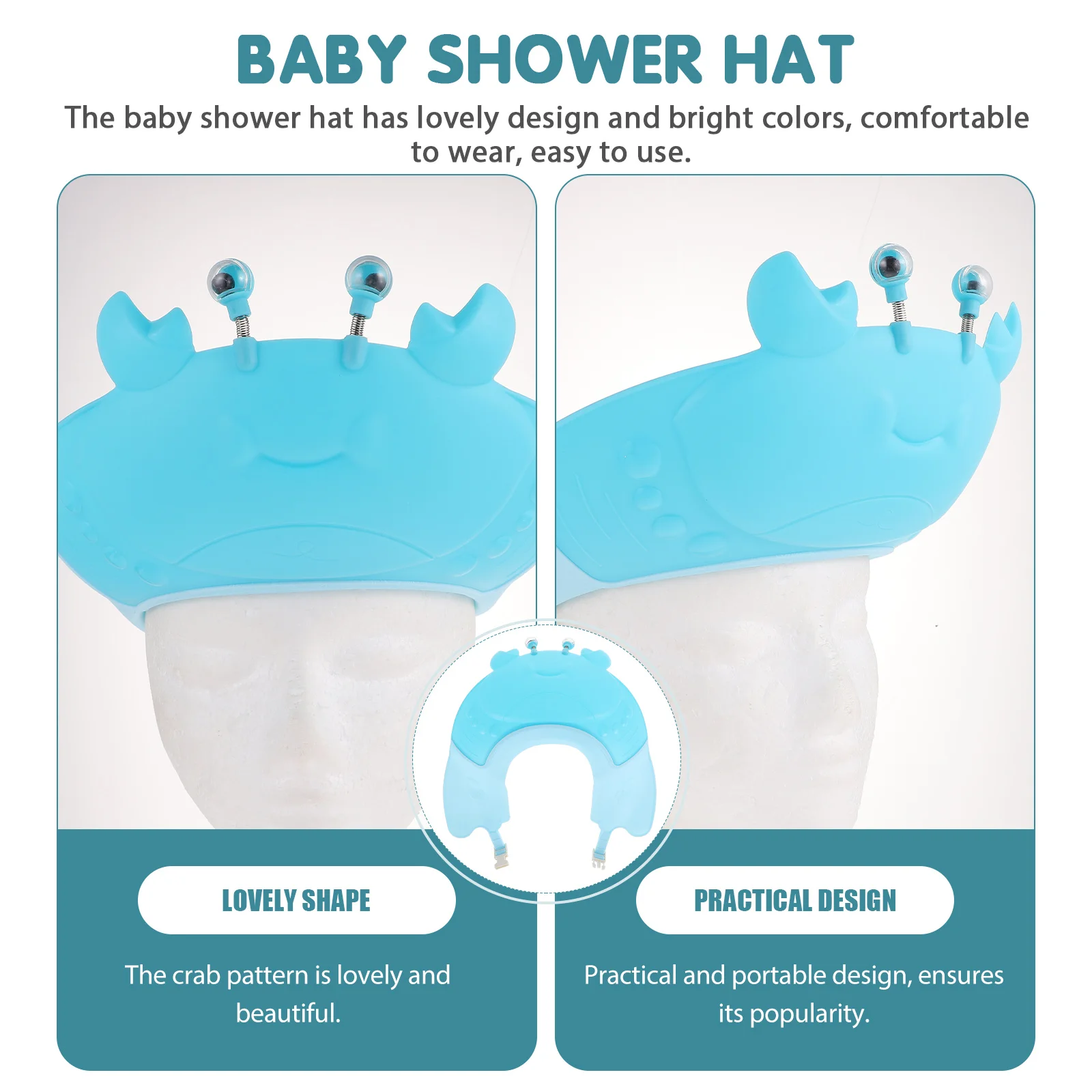 Silicone Shampoo Cap Hats Adorable Caps Kid Bath Supplies Visor Swimming Toddler Kids Baby
Silicone Shampoo Cap Hats Adorable Caps Kid Bath Supplies Visor Swimming Toddler Kids Baby