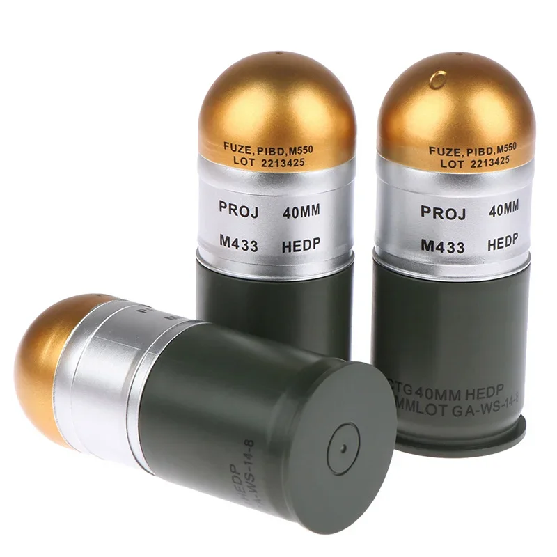 1/2 шт.-M433 HEDP 40 мм поддельная модель гранаты, мини-коробка для хранения, военная коллекция игрушек для любителей, подарочное украшение, реквизит, коробка для хранения 
1/2 шт.-M433 HEDP 40 мм поддельная модель гранаты, мини-коробка для хранения, военная коллекция игрушек для любителей, подарочное украшение, реквизит, коробка для хранения