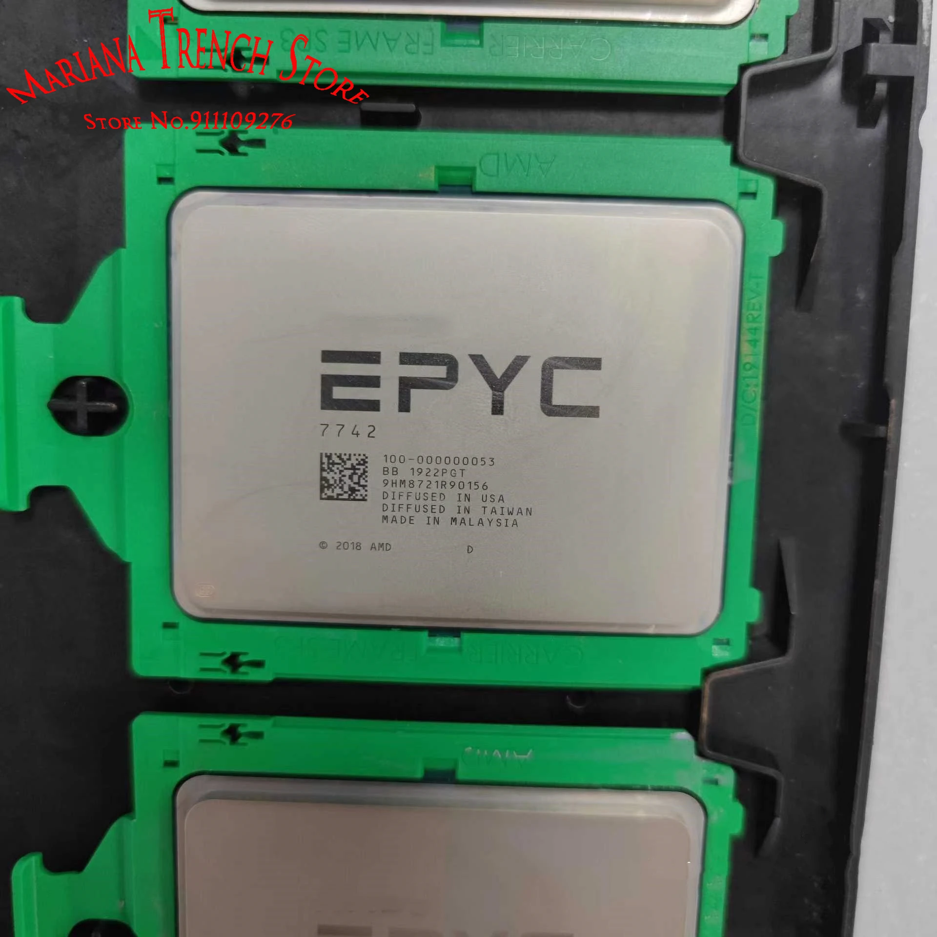 ЦП для EPYC 7742, 64 ядра, 128 потоков, базовые часы 2,25 ГГц, макс. увеличение до 3,4 ГГц, L3 кэш 256 Мб, TDP 225 Вт
ЦП для EPYC 7742, 64 ядра, 128 потоков, базовые часы 2,25 ГГц, макс. увеличение до 3,4 ГГц, L3 кэш 256 Мб, TDP 225 Вт