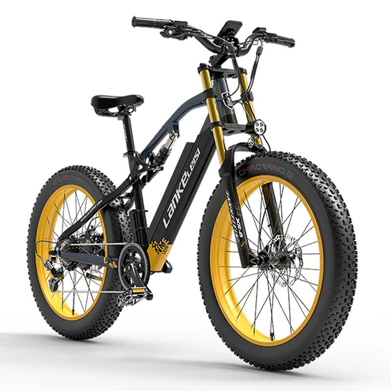 LANKELEISI RV700 Ebike 2000W 48V16AH горный Снежный Электрический велосипед 26*4,0 дюймов Толстая шина полная подвеска внедорожный Электрический велосипед
LANKELEISI RV700 Ebike 2000W 48V16AH горный Снежный Электрический велосипед 26*4,0 дюймов Толстая шина полная подвеска внедорожный Электрический велосипед
