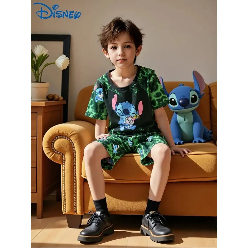 Детский комплект Disney Stitch с 3D принтом, летний повседневный комплект домашней одежды с круглым вырезом, забавная домашняя одежда для молодежи с героями мультфильмов, повседневная одежда Outfi
Детский комплект Disney Stitch с 3D принтом, летний повседневный комплект домашней одежды с круглым вырезом, забавная домашняя одежда для молодежи с героями мультфильмов, повседневная одежда Outfi
