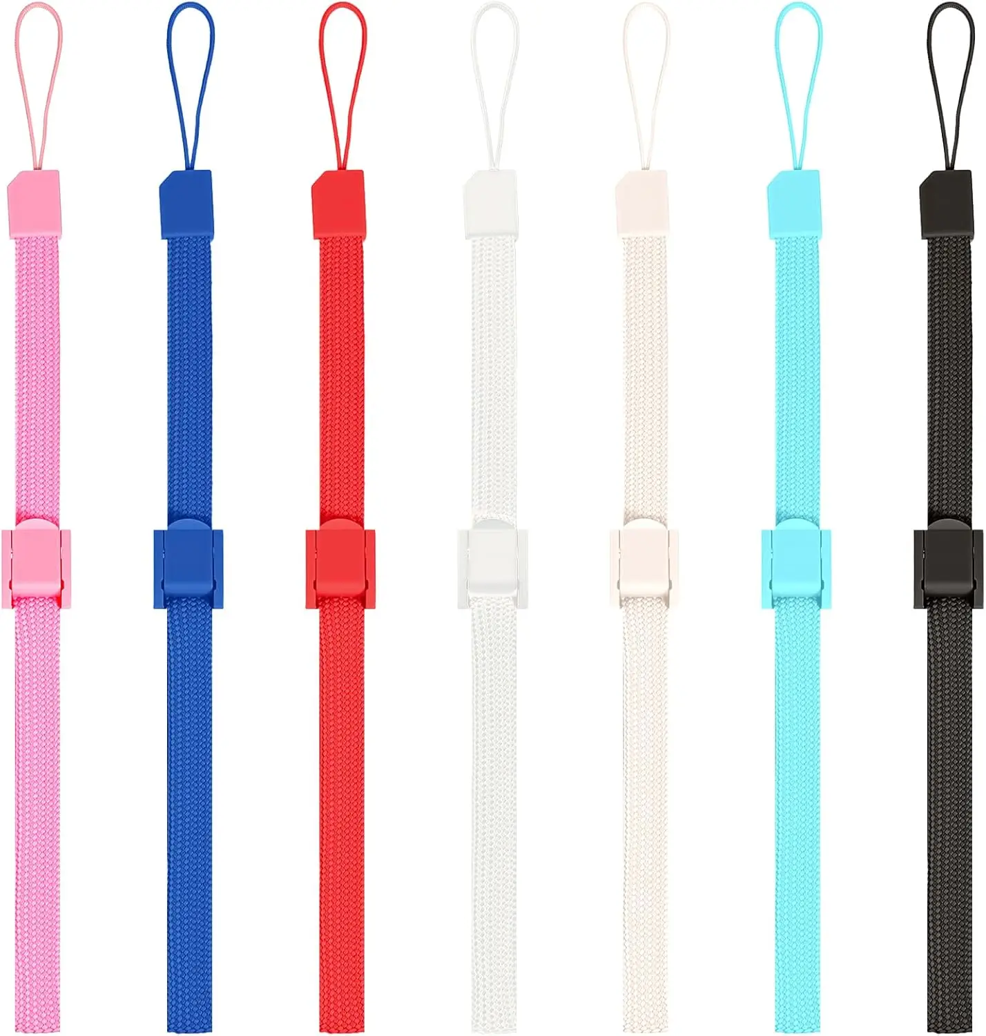 Adjustable Wrist Strap for Phone, Camera, and Remote - 7-Piece Set with Lock
Adjustable Wrist Strap for Phone, Camera, and Remote - 7-Piece Set with Lock