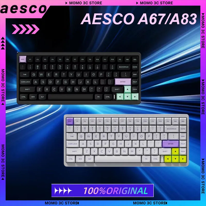Беспроводная механическая клавиатура AESCO A67 AESCO A83, двойной режим, индуктивный переключатель, горячая замена, RT 10000 мАч, ПК, игровая клавиатура, геймерский ноутбук
Беспроводная механическая клавиатура AESCO A67 AESCO A83, двойной режим, индуктивный переключатель, горячая замена, RT 10000 мАч, ПК, игровая клавиатура, геймерский ноутбук