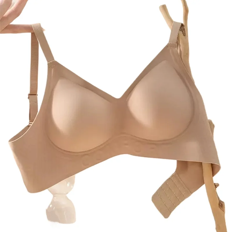 Comfortable Bra Without Underwire, Soft Support, Lifting, Seamless Breast Reduction, Small Chest Push-up Nude Bra KUCLUT
Comfortable Bra Without Underwire, Soft Support, Lifting, Seamless Breast Reduction, Small Chest Push-up Nude Bra KUCLUT