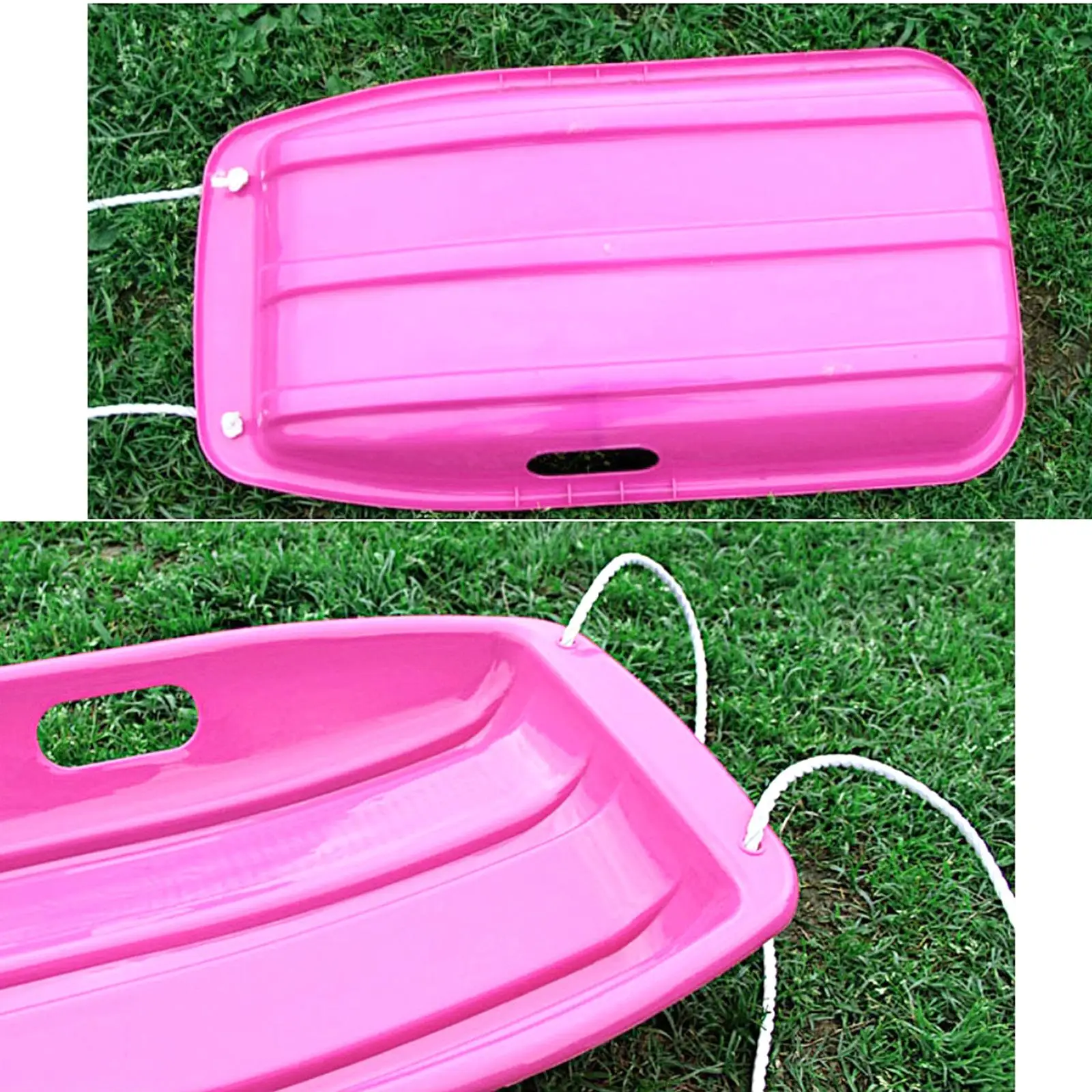 Plastic Snow Sledge Pink Portable Ski Sliding Board Outdoor Fun Toy for Kids and Adults Winter Sports Activities
Plastic Snow Sledge Pink Portable Ski Sliding Board Outdoor Fun Toy for Kids and Adults Winter Sports Activities