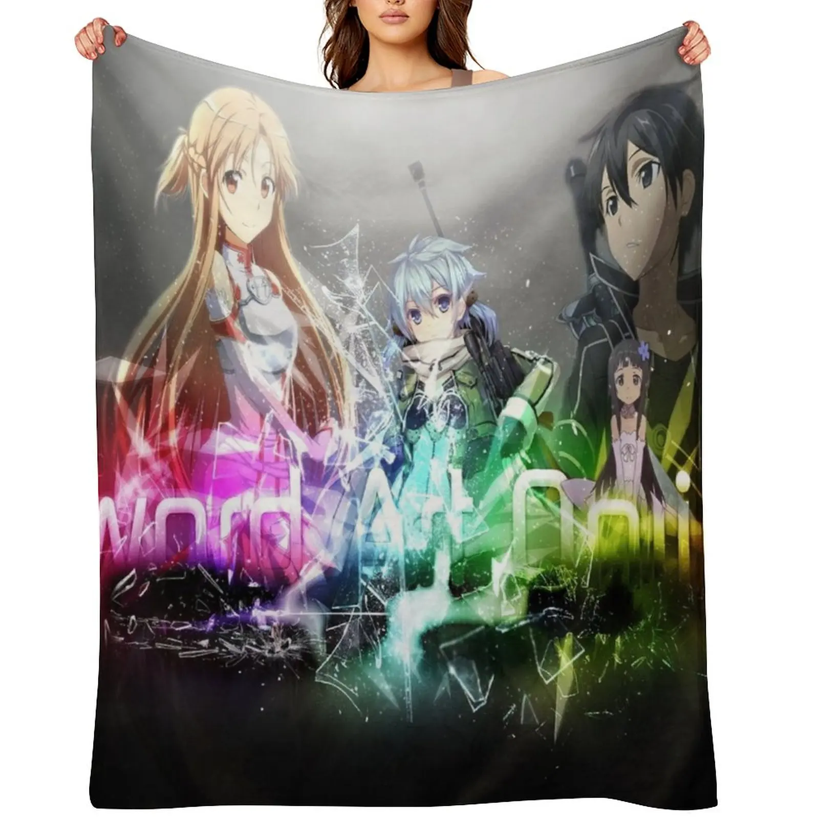 Sword Art Online - season 2 Throw Blanket For Sofa Thin christmas gifts Stuffeds Designers Blankets
Sword Art Online - season 2 Throw Blanket For Sofa Thin christmas gifts Stuffeds Designers Blankets