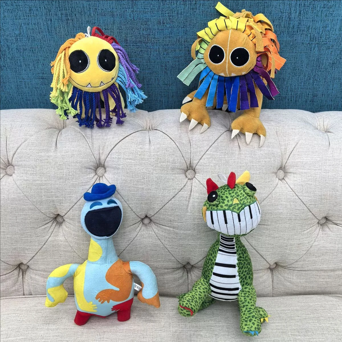 New Nightmare Critters Poppy 4 Green Dinosaur Lion Plush Toy Anime Doll Gift for Children
New Nightmare Critters Poppy 4 Green Dinosaur Lion Plush Toy Anime Doll Gift for Children