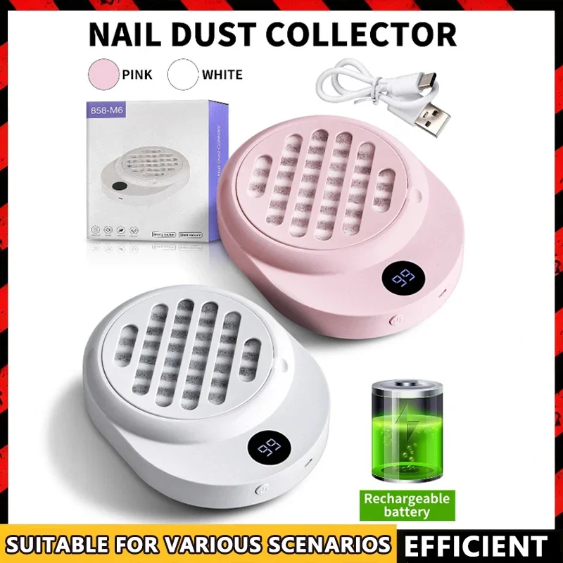 Мини-пылесос для дизайна ногтей на батарейках, бесщеточный двигатель, бесшумный пылевой фильтр для шлифовки и удаления ногтей
Мини-пылесос для дизайна ногтей на батарейках, бесщеточный двигатель, бесшумный пылевой фильтр для шлифовки и удаления ногтей