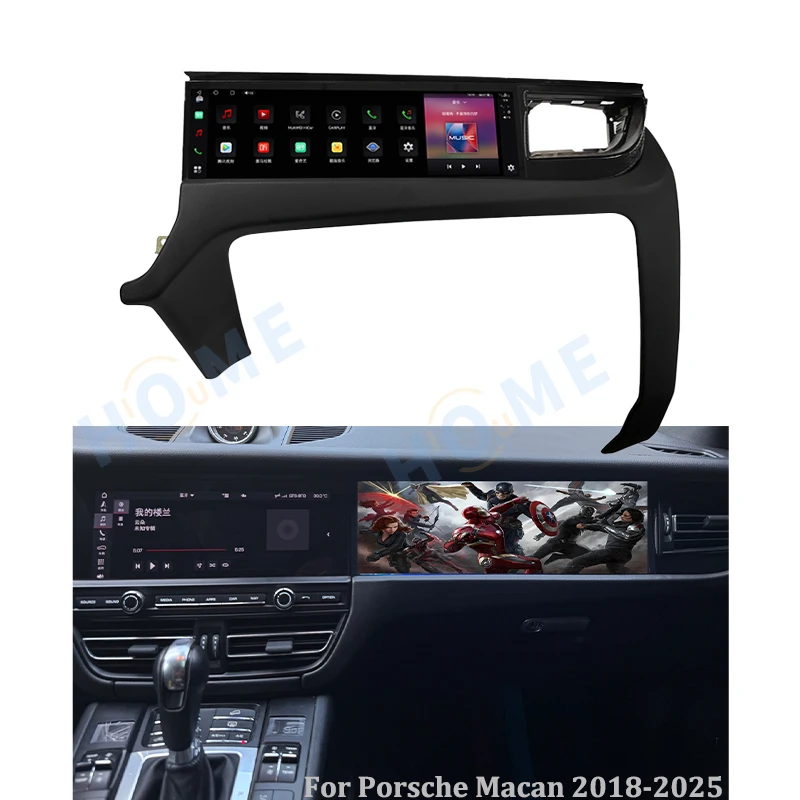 ZJZ 14.5 Inch Passenger Multimedia Entertainment Video Player for Porsche Macan 2018-2025 Co-pilot Touch Screen Wireless Carplay
ZJZ 14.5 Inch Passenger Multimedia Entertainment Video Player for Porsche Macan 2018-2025 Co-pilot Touch Screen Wireless Carplay