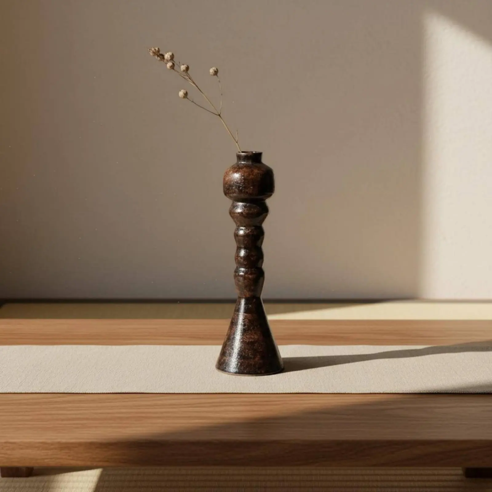 2 Pieces Art Vase Set Minimalist Design Wabi Sabi Vase House Decoration Modern Rustic Textured Surface for Tea Room, Showroom
2 Pieces Art Vase Set Minimalist Design Wabi Sabi Vase House Decoration Modern Rustic Textured Surface for Tea Room, Showroom