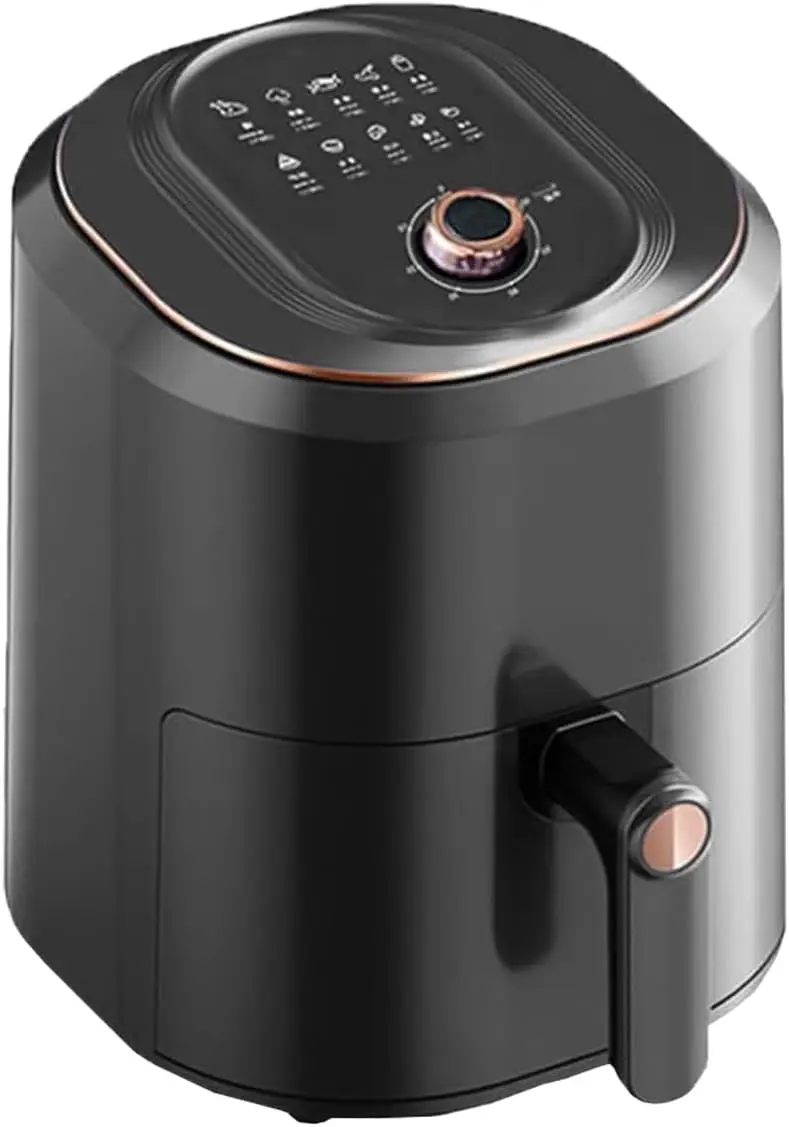 7,5 QT фритюрница с контролем температуры, антипригарная корзина для жарки, защита от перегрева, аэрофритюрница 6 в 1 1360 Вт, Черная
7,5 QT фритюрница с контролем температуры, антипригарная корзина для жарки, защита от перегрева, аэрофритюрница 6 в 1 1360 Вт, Черная