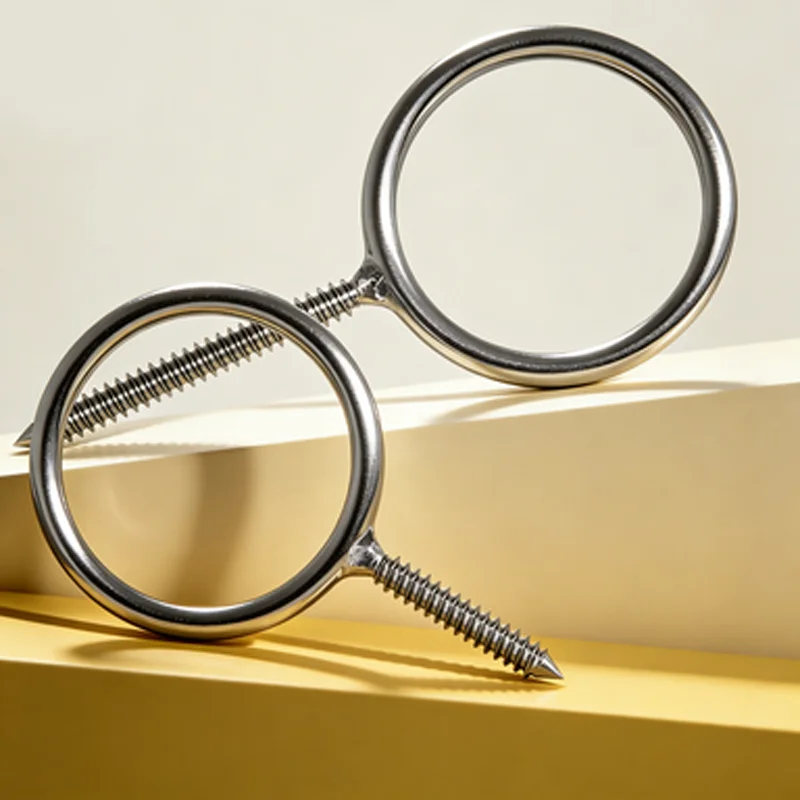 304 Stainless Steel Self-Tapping Screw Welding Round Ring M3 M4 M5 M6 M8 M10M12M16 Sheep Eye Circular Ring Type Wood Screws Bolt
304 Stainless Steel Self-Tapping Screw Welding Round Ring M3 M4 M5 M6 M8 M10M12M16 Sheep Eye Circular Ring Type Wood Screws Bolt