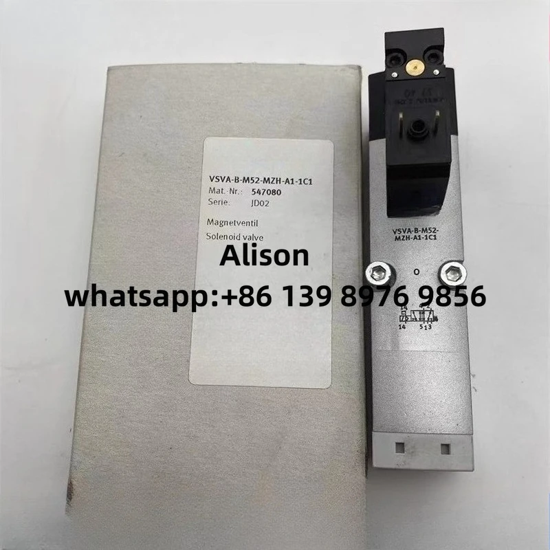 Оригинальный островный электромагнитный клапан VSVA-B-M52-AZD-A1-1T1L 539158 VSVA-B-M52-MZH-A1-1C1 547080 VSVA-B-M52-MZD-A1-1T1L 539159
Оригинальный островный электромагнитный клапан VSVA-B-M52-AZD-A1-1T1L 539158 VSVA-B-M52-MZH-A1-1C1 547080 VSVA-B-M52-MZD-A1-1T1L 539159