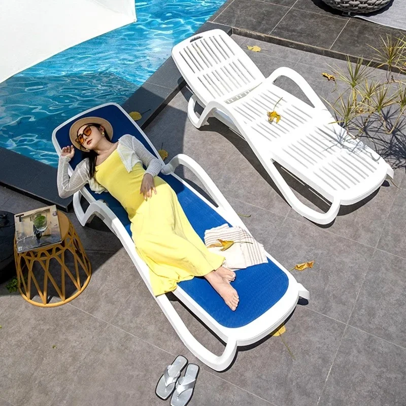 Fujimura outdoor swimming pool folding lounge chair balcony lunch break nap chair outdoor courtyard white leisure beach lounge c
Fujimura outdoor swimming pool folding lounge chair balcony lunch break nap chair outdoor courtyard white leisure beach lounge c