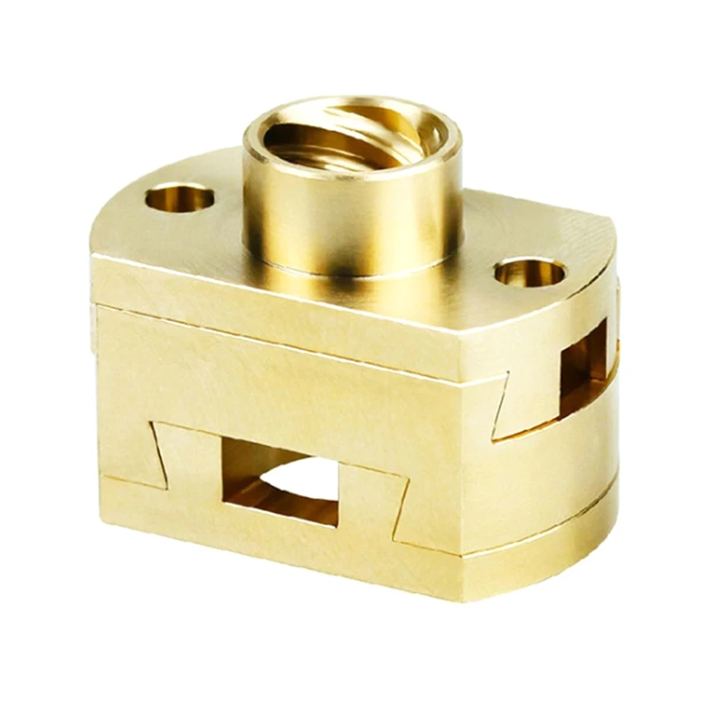 EF-1PCS Oldham Coupling T8x8 Nut 18Mm Coupler Compatible With T8x8 Screw For Ender 3 Pro/ V2 CR10 3D Printer Parts
EF-1PCS Oldham Coupling T8x8 Nut 18Mm Coupler Compatible With T8x8 Screw For Ender 3 Pro/ V2 CR10 3D Printer Parts