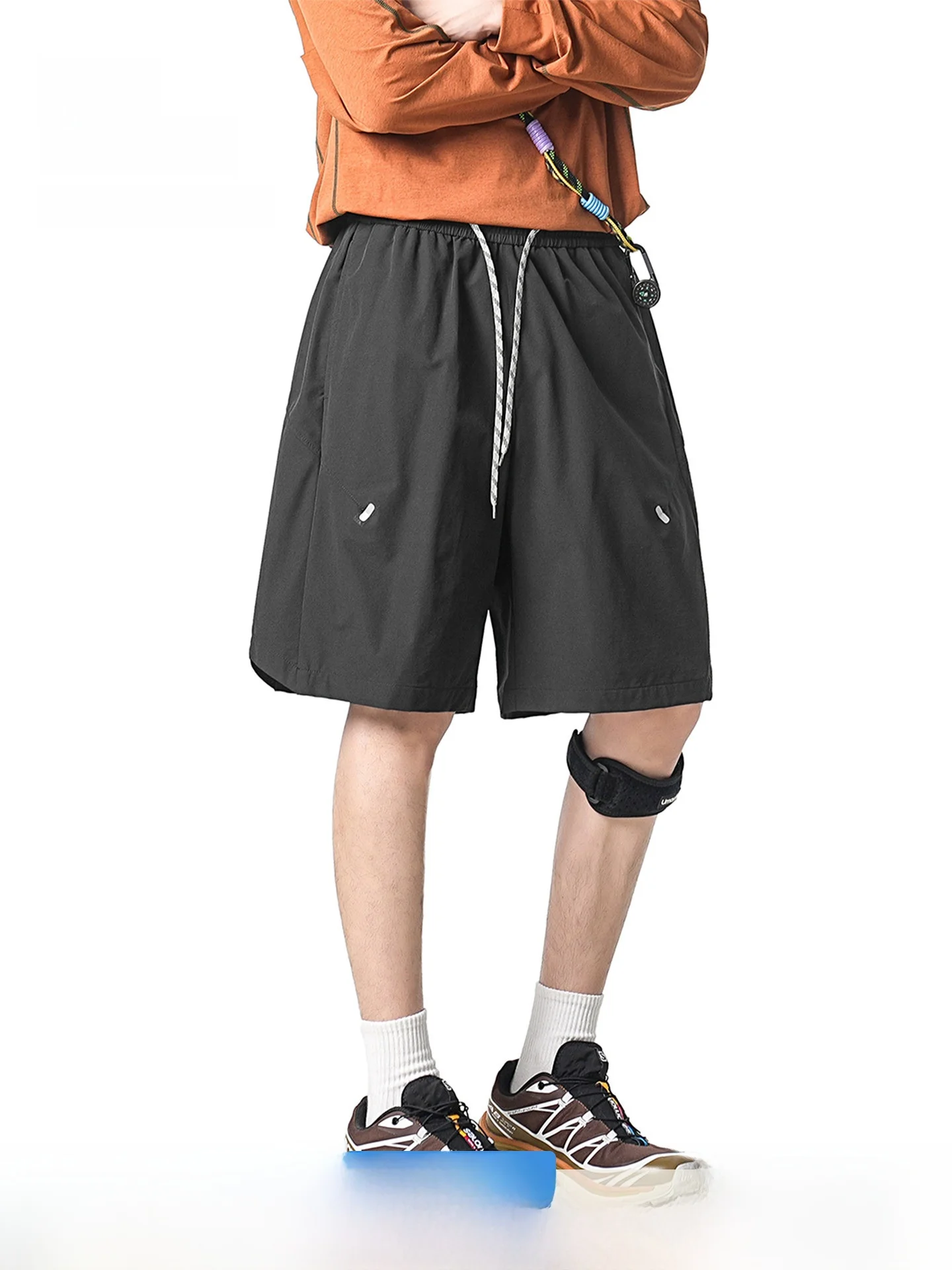 Artannie Men's Summer Quick Dry Sports Shorts Outdoor Straight Leg Loose Beach Pants American Casual Style Five-Quarter Length
Artannie Men's Summer Quick Dry Sports Shorts Outdoor Straight Leg Loose Beach Pants American Casual Style Five-Quarter Length