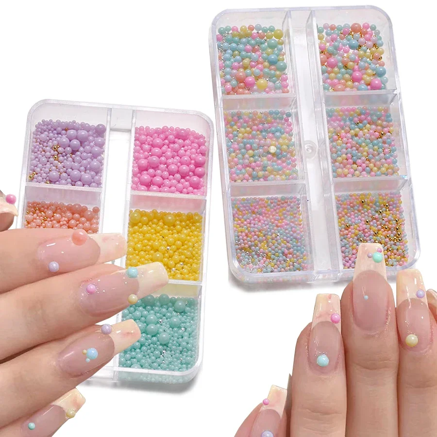 6pcs 3D Candy Colored Macaron Bubble Nail Art Beads Grid Pattern Nail Caviar Manicure Decoration Accessories for DIY Nail Art
6pcs 3D Candy Colored Macaron Bubble Nail Art Beads Grid Pattern Nail Caviar Manicure Decoration Accessories for DIY Nail Art