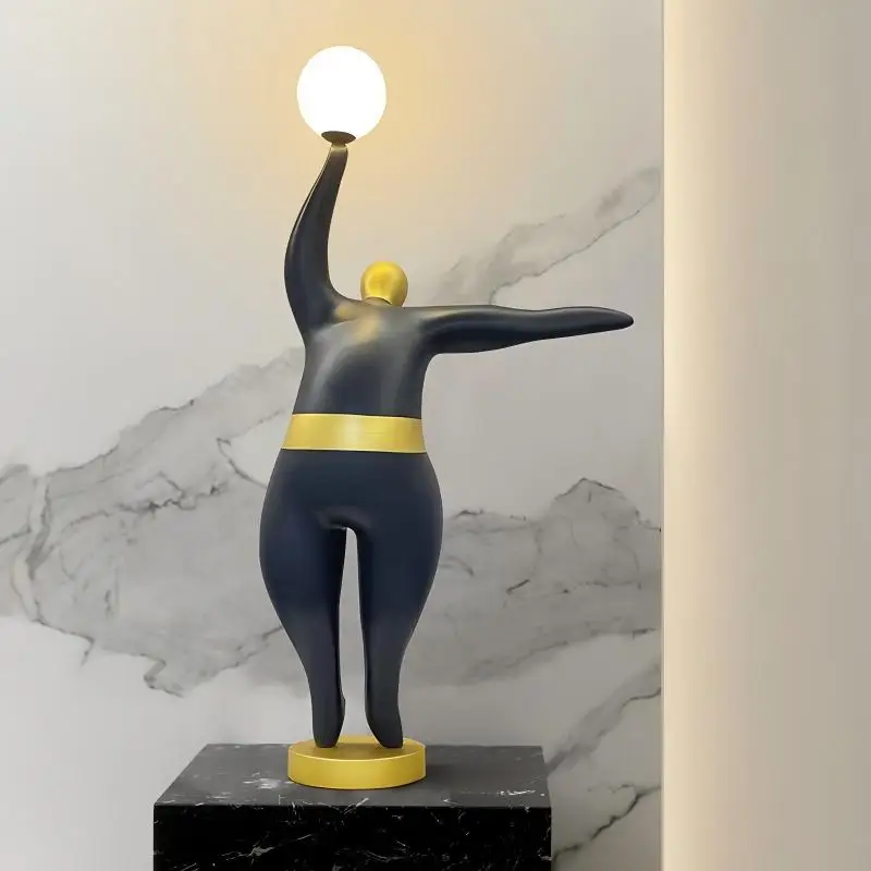 Modern minimalist creative humanoid sculpture desk lamp plug-in suitable for family living room bedroom interior decoration
Modern minimalist creative humanoid sculpture desk lamp plug-in suitable for family living room bedroom interior decoration