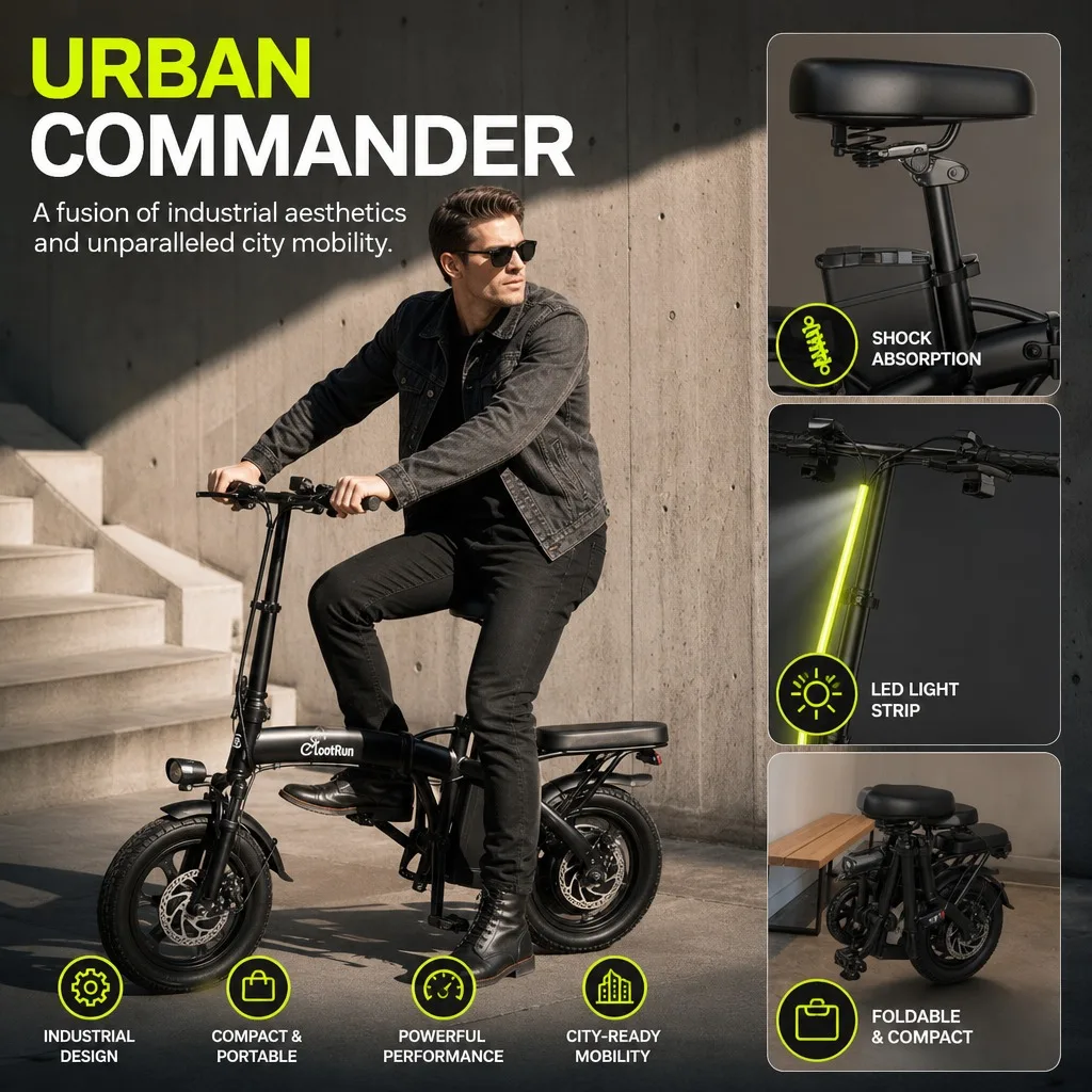 Adult Electric Bicycle 36V 15Ah Battery ,E Bike Electric For Adult,400W Motor 14 Inch Thick Tire ,Electric Bike For Adults,Top Speed 28mph Range 45 Miles
Adult Electric Bicycle 36V 15Ah Battery ,E Bike Electric For Adult,400W Motor 14 Inch Thick Tire ,Electric Bike For Adults,Top Speed 28mph Range 45 Miles