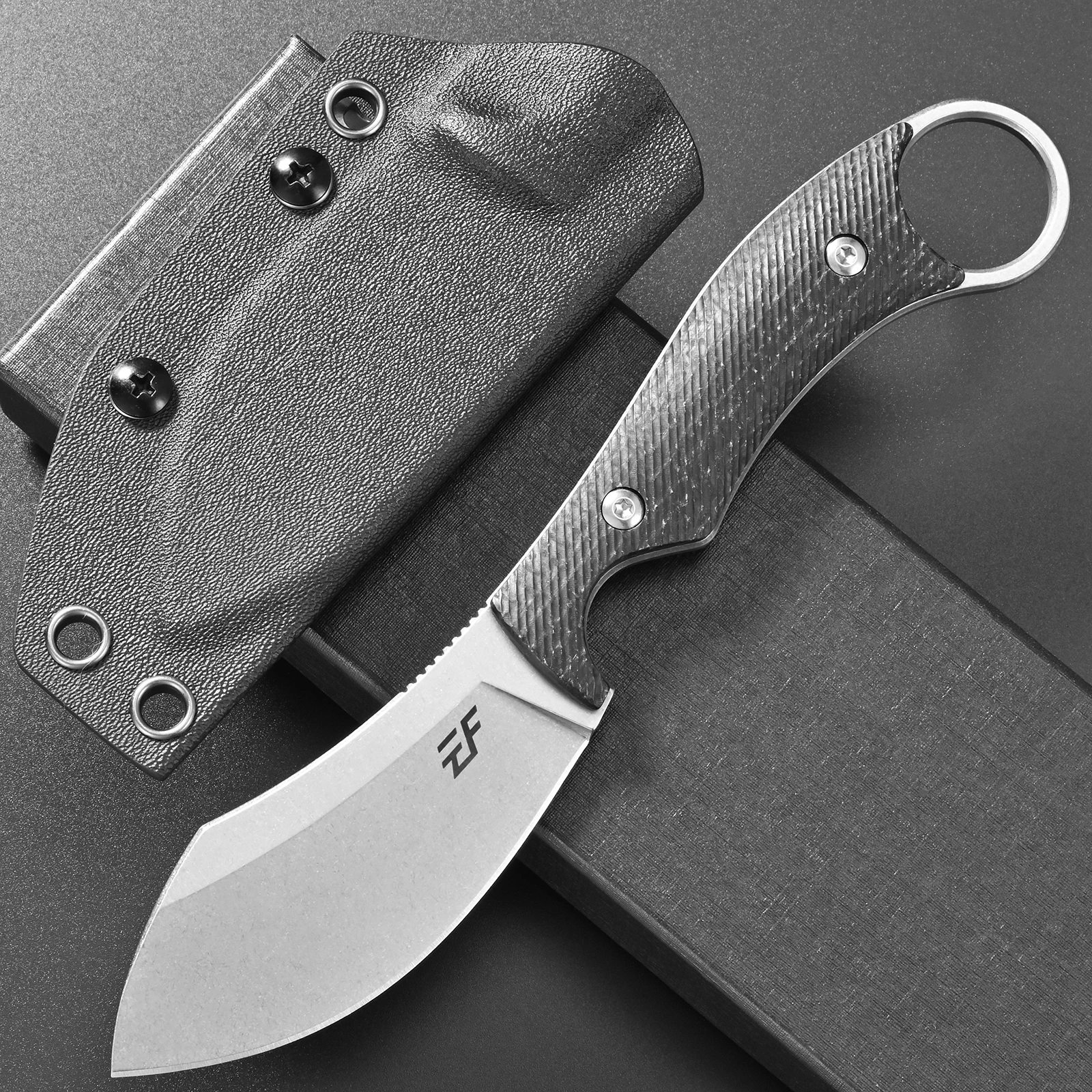 Eafengrow EF169 Cool Fixed Blade Knife AUS-10 Steel Blade Micarta Handle Full Tang Every Day Carry Claw Knifes for Camp Survival
Eafengrow EF169 Cool Fixed Blade Knife AUS-10 Steel Blade Micarta Handle Full Tang Every Day Carry Claw Knifes for Camp Survival