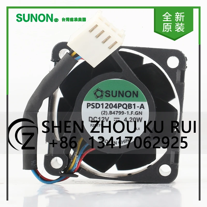 Новый Sunon 5 В 24 В 48 В постоянного тока 12 В 4,20 Вт AC EC 4028 40X40X28MM 4 см двойной шарикоподшипник ШИМ контроль температуры PSD1204PQB1-A охлаждающий вентилятор
Новый Sunon 5 В 24 В 48 В постоянного тока 12 В 4,20 Вт AC EC 4028 40X40X28MM 4 см двойной шарикоподшипник ШИМ контроль температуры PSD1204PQB1-A охлаждающий вентилятор