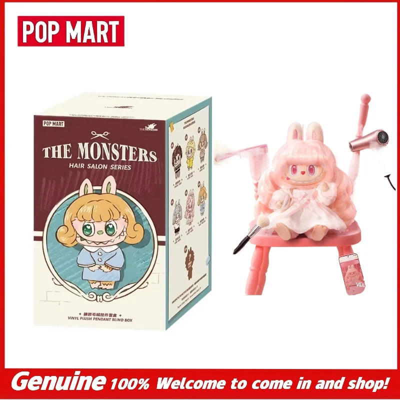 Genuine POPMART Labubu The Monsters Hair Salon Series Blind Box Plush Doll Trendy Vinyl Pendant Toys Collection Home Decor Gif
Genuine POPMART Labubu The Monsters Hair Salon Series Blind Box Plush Doll Trendy Vinyl Pendant Toys Collection Home Decor Gif