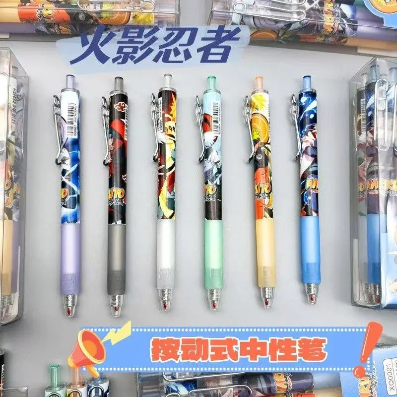 Naruto Ballpoint Pen Anime Press Gel Pen for Writing Notebooks Boy Girl 0.5mm Neutral Pen School Office Supplies Stationery Gift
Naruto Ballpoint Pen Anime Press Gel Pen for Writing Notebooks Boy Girl 0.5mm Neutral Pen School Office Supplies Stationery Gift