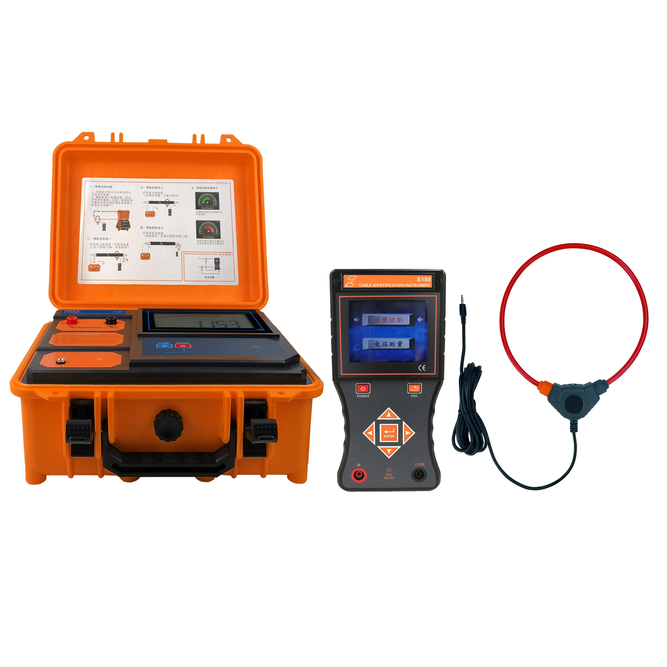 HD180 Power Cut Cable Identification Instrument Cable Identification Instrument Non Charged Identification Instrument
HD180 Power Cut Cable Identification Instrument Cable Identification Instrument Non Charged Identification Instrument