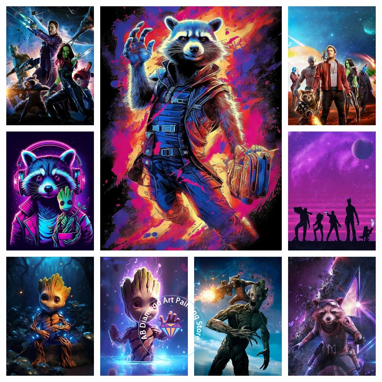 Guardians of the Galaxy Movies AB Diamond Painting Kit DIY Diamond Embroidery Cross Stitch Handmade Art Gift Crafts Home Decor
Guardians of the Galaxy Movies AB Diamond Painting Kit DIY Diamond Embroidery Cross Stitch Handmade Art Gift Crafts Home Decor