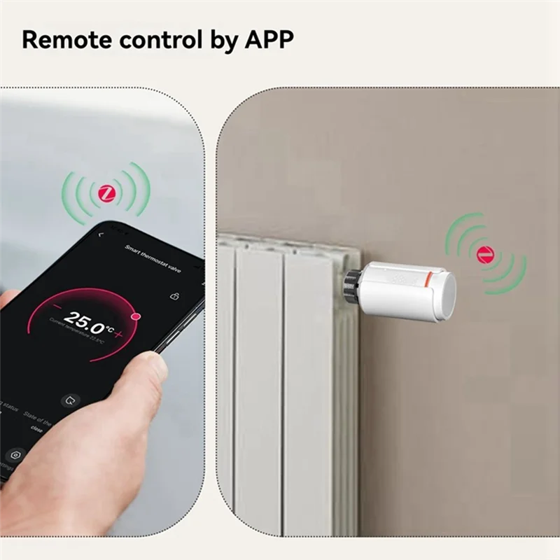M13K-Tuya Zigbee Термостатический радиаторный клапан Smart TRV Программируемый поддерживает Alexa и Google Home, удаленное управление через приложение
M13K-Tuya Zigbee Термостатический радиаторный клапан Smart TRV Программируемый поддерживает Alexa и Google Home, удаленное управление через приложение