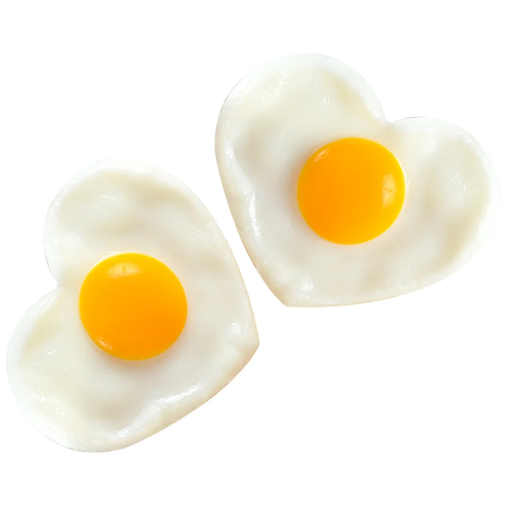 2Pcs Simulation Fried Egg Models Lifelike Artificial Fried Egg Props Realistic Fake Food Decoration Photography Home Decor
2Pcs Simulation Fried Egg Models Lifelike Artificial Fried Egg Props Realistic Fake Food Decoration Photography Home Decor