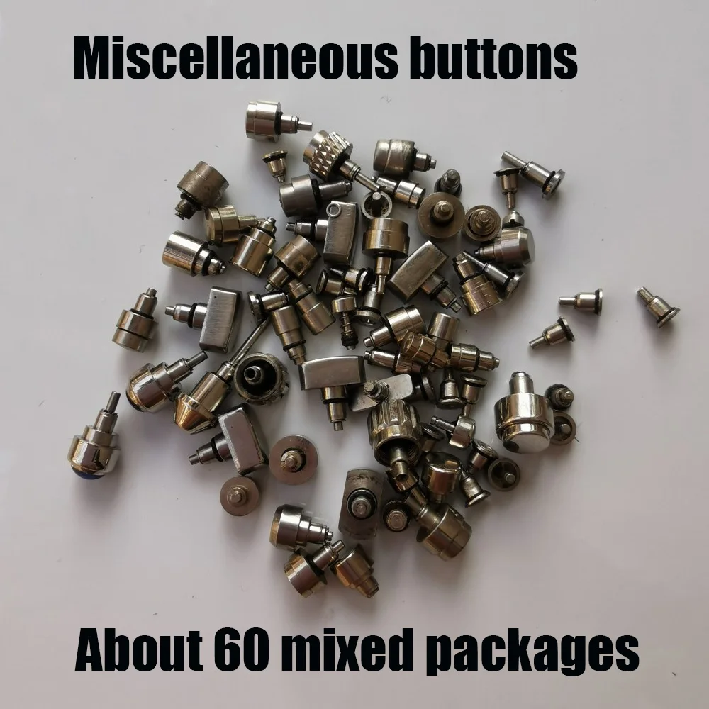 Watch Accessories Miscellaneous Buttons Multifunctional Buttons On The Side Randomly Shipped About 60 Mixed Buttons
Watch Accessories Miscellaneous Buttons Multifunctional Buttons On The Side Randomly Shipped About 60 Mixed Buttons