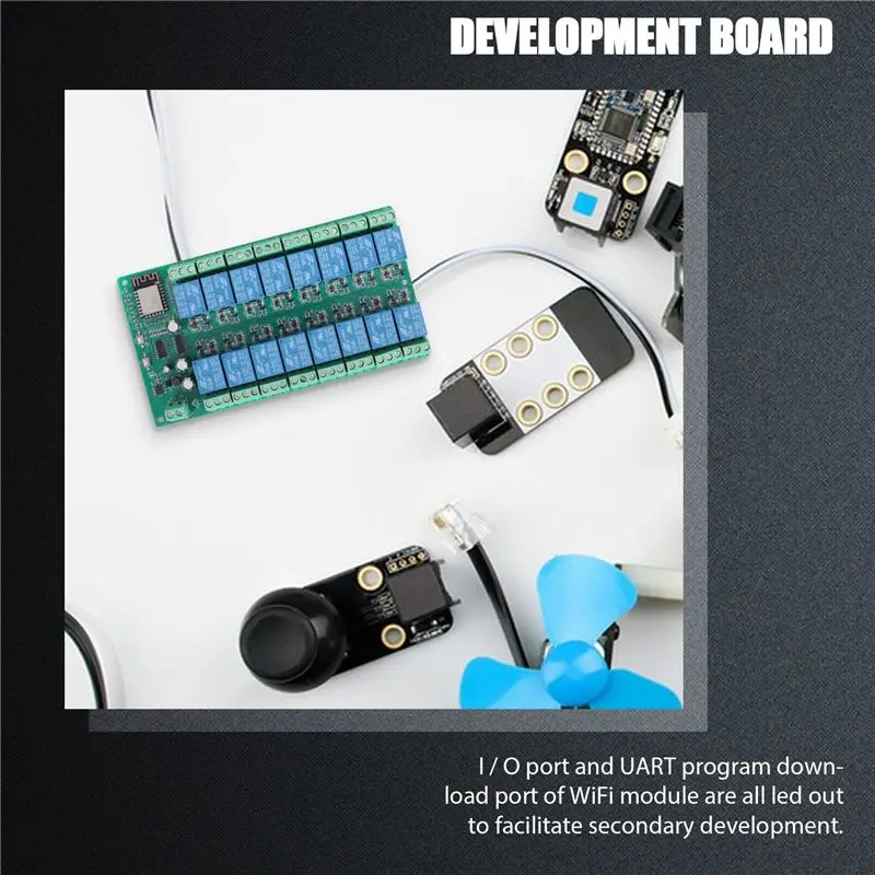 Модуль Wi-Fi реле SDFC-ESP8266 на 16 каналов, плата разработки ESP-12F, 16-канальный релейный модуль, режим питания 12В
Модуль Wi-Fi реле SDFC-ESP8266 на 16 каналов, плата разработки ESP-12F, 16-канальный релейный модуль, режим питания 12В