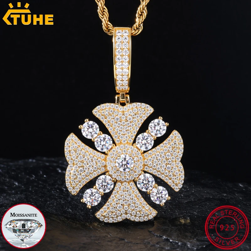 TUHE Unisex 925 Moissanite Hip Hop Jewelry Classic Pendant Necklace S925 Silver For Men Hip Hop Jewelry
TUHE Unisex 925 Moissanite Hip Hop Jewelry Classic Pendant Necklace S925 Silver For Men Hip Hop Jewelry