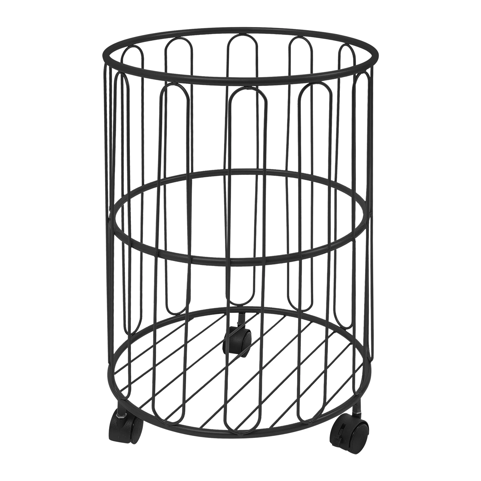 Laundry Cart Basket Dirty Clothes Organizer Bathroom Storage 32x47cm with 4 Casters (2 Braked) Rust-Resistant Iron 25kg Capacity
Laundry Cart Basket Dirty Clothes Organizer Bathroom Storage 32x47cm with 4 Casters (2 Braked) Rust-Resistant Iron 25kg Capacity