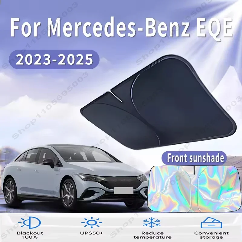 For Mercedes-Benz EQE 2023~2025 Car Sun Viso Front Window Windshield Sunshade Heat Insulation Summer Sun UV Protection
For Mercedes-Benz EQE 2023~2025 Car Sun Viso Front Window Windshield Sunshade Heat Insulation Summer Sun UV Protection
