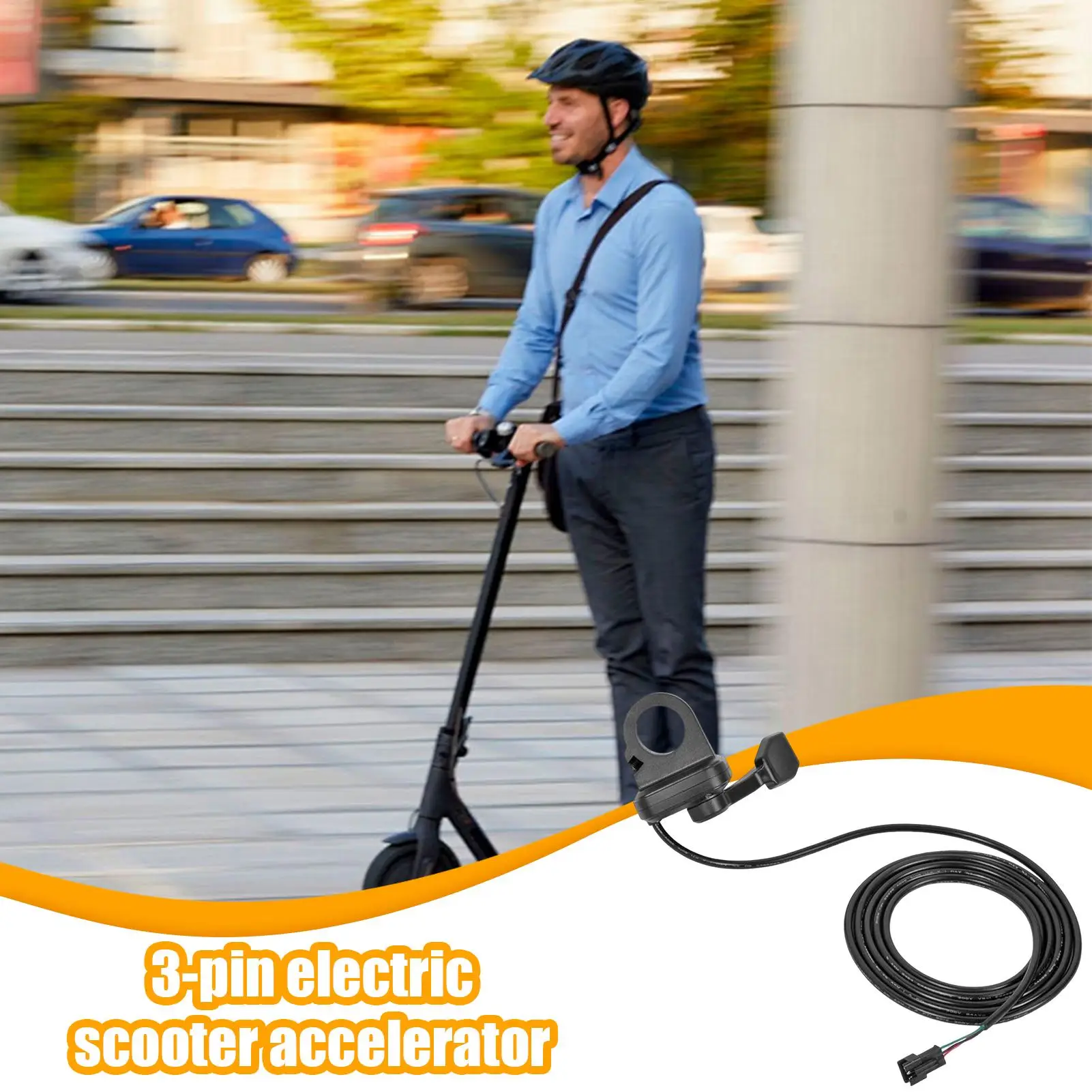 Дроссельная заслонка для большого пальца, запасные части, электрический скутер, дроссельная заслонка для квадроцикла, мотокросса, внедорожного картинга
Дроссельная заслонка для большого пальца, запасные части, электрический скутер, дроссельная заслонка для квадроцикла, мотокросса, внедорожного картинга