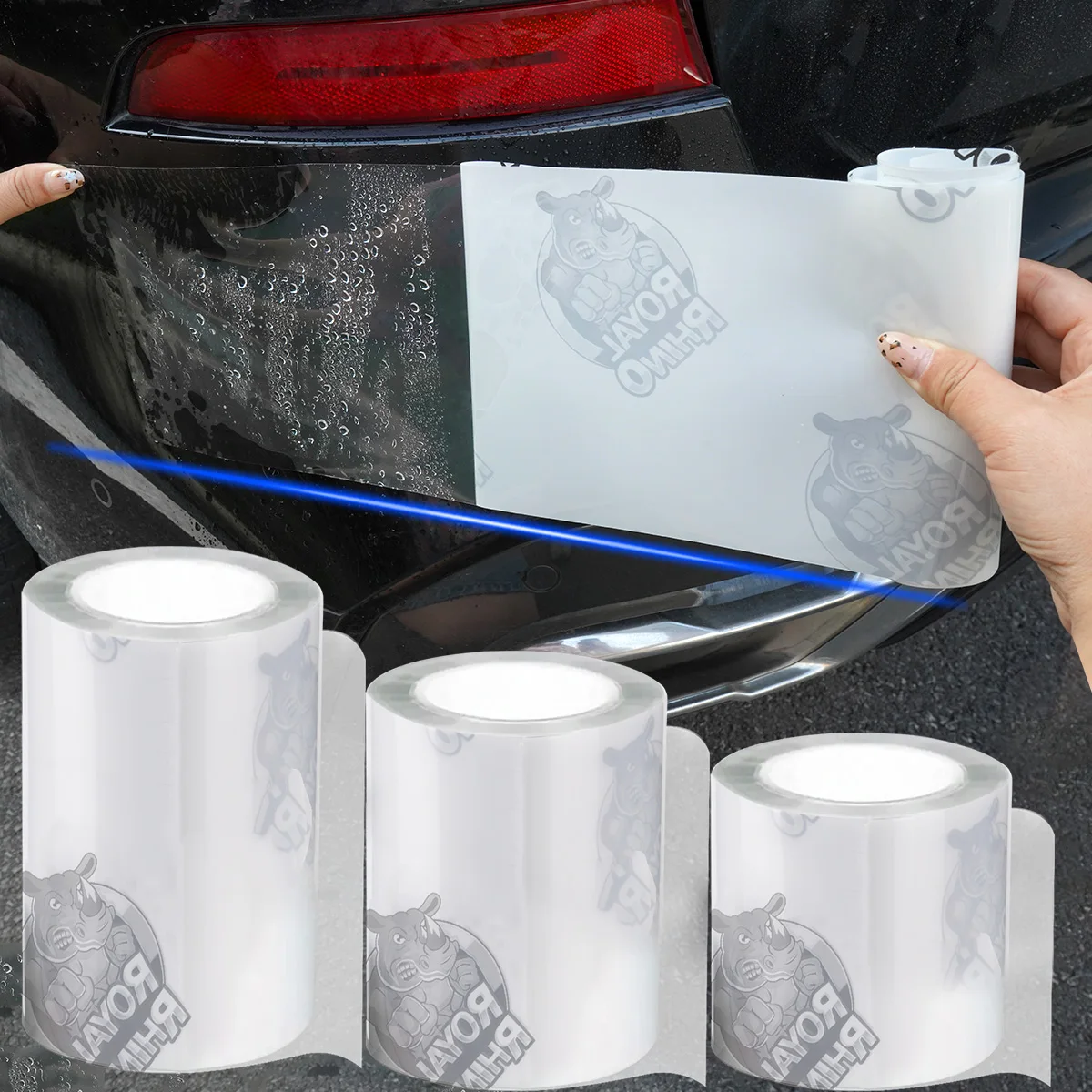 Rhino Skin Car Bumper Stickers Door Handle Clear Vinyl Anti Scratch Paint Protection Film Transparence
Rhino Skin Car Bumper Stickers Door Handle Clear Vinyl Anti Scratch Paint Protection Film Transparence