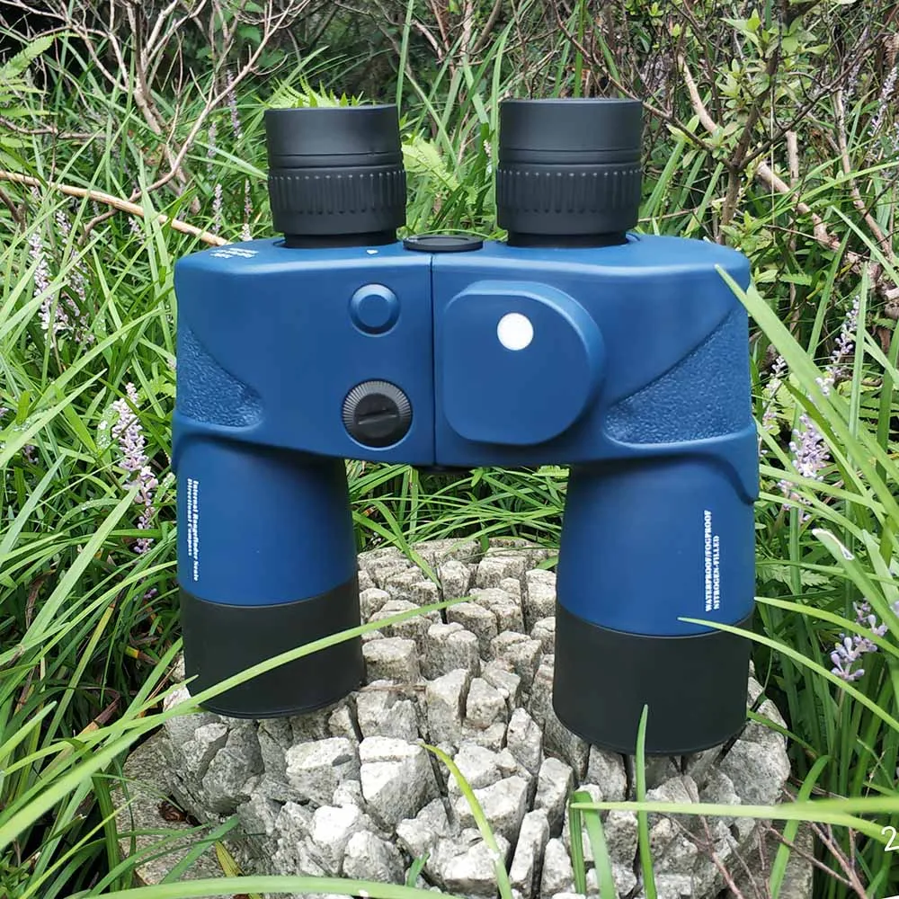 7x50 Waterproof Fogproof Marine Binoculars with compact Internal Rangefinder & Compass
7x50 Waterproof Fogproof Marine Binoculars with compact Internal Rangefinder & Compass